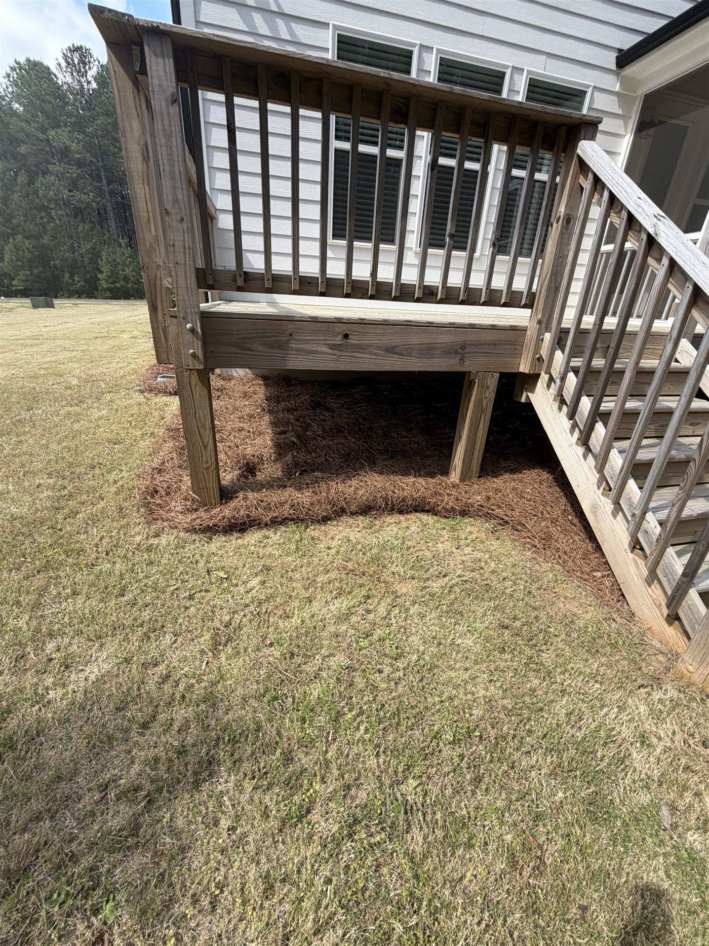 Landscaping results by Alligator Landscape in Siler City, NC