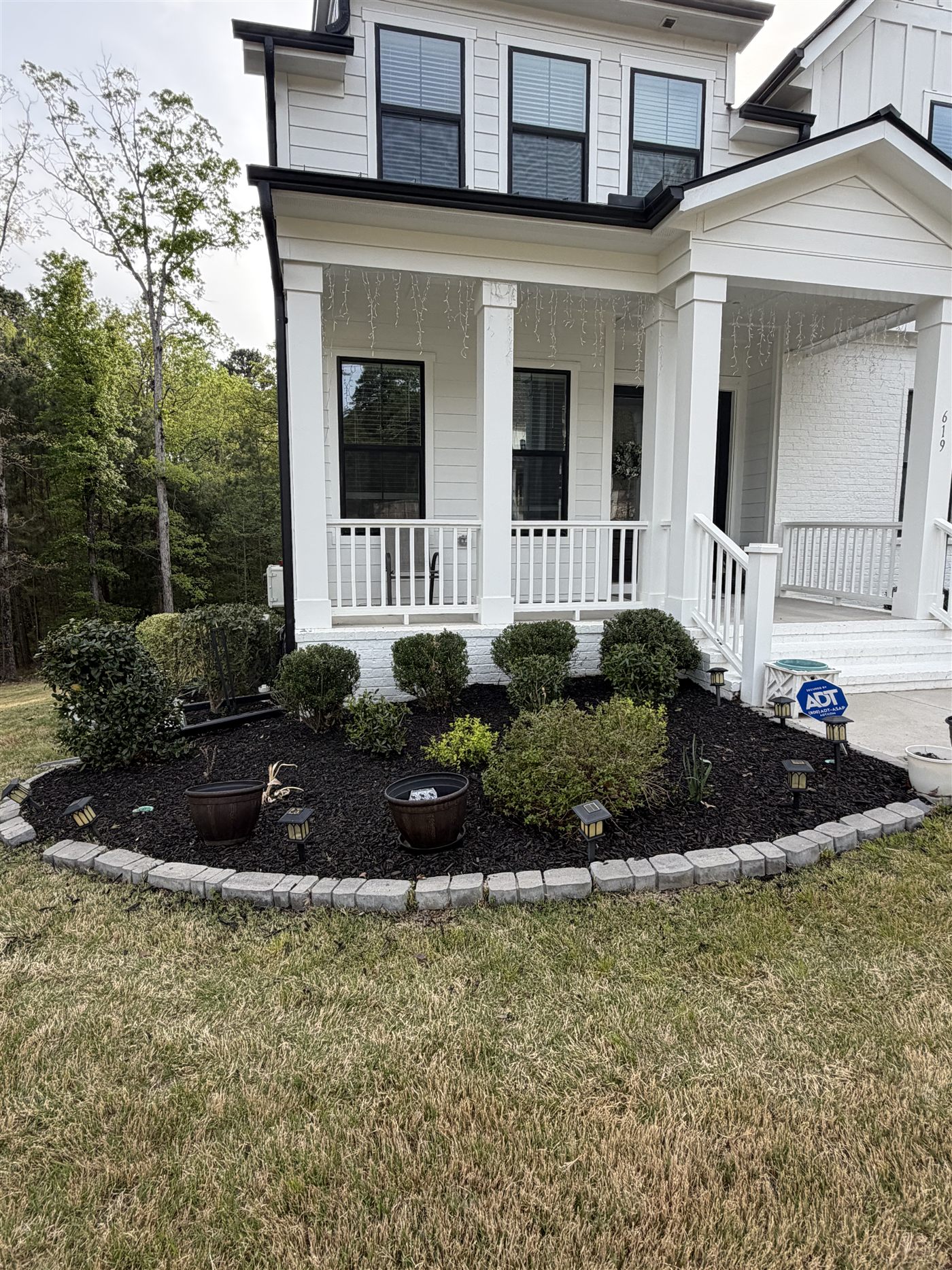 Landscaping results by Alligator Landscape in Siler City, NC
