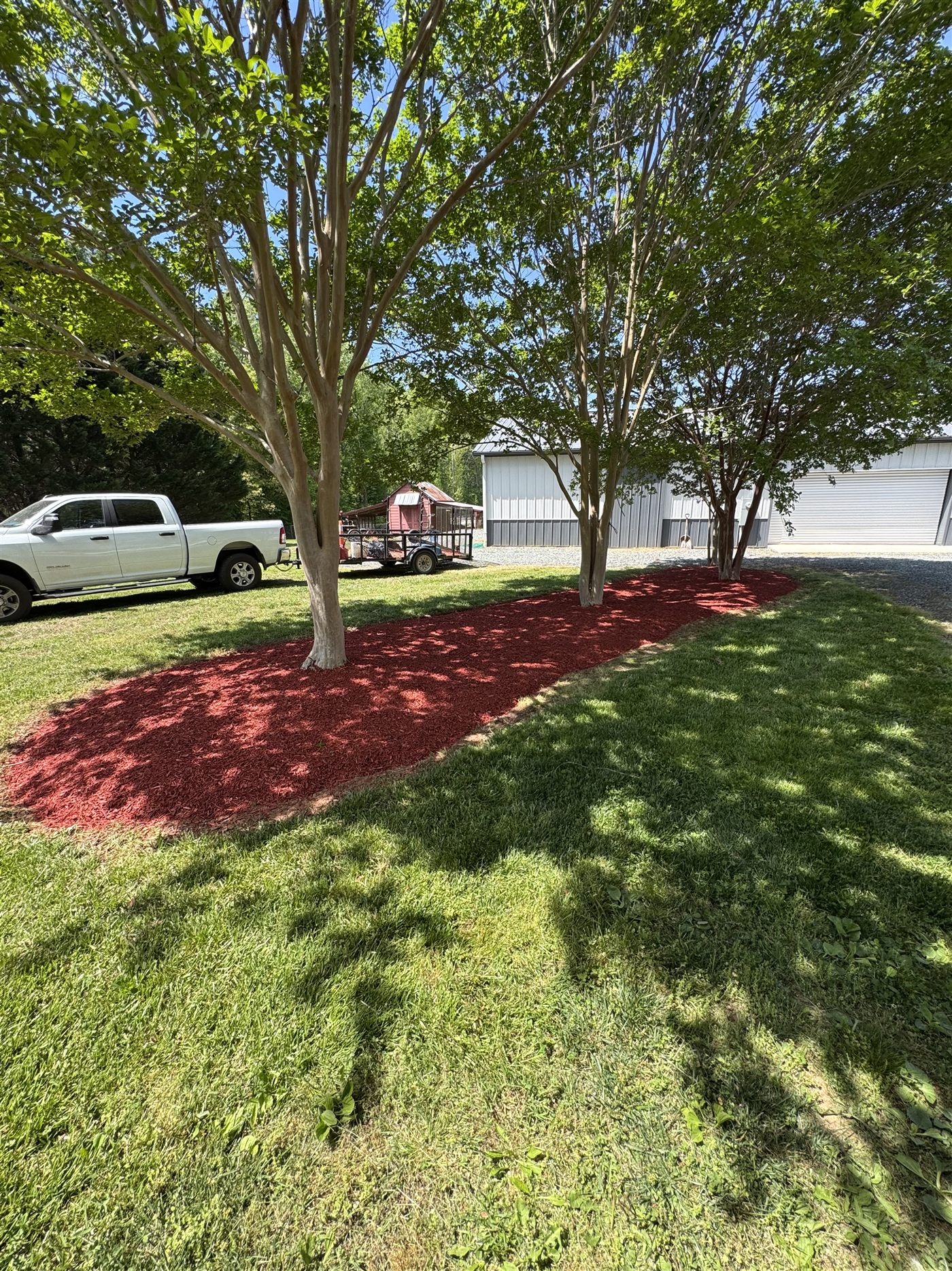Landscaping results by Alligator Landscape in Siler City, NC