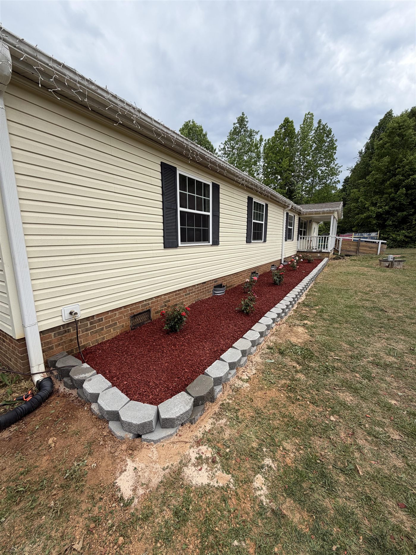 Landscaping results by Alligator Landscape in Siler City, NC
